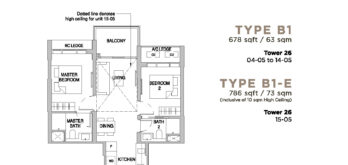 sceneca-residence-floor-plan-2-bedroom-B1-singapore